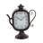 Rustic Analog Mechanical Tabletop Clock with Alarm