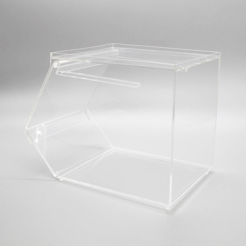 Plexiglass Lucite Clear Acrylic Nesting Candy Bulk Bin Container Box Display