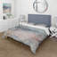 Ensemble de housse de couette Winter Trees River and Birds - Lake House - Microfibre de polyester-66392122