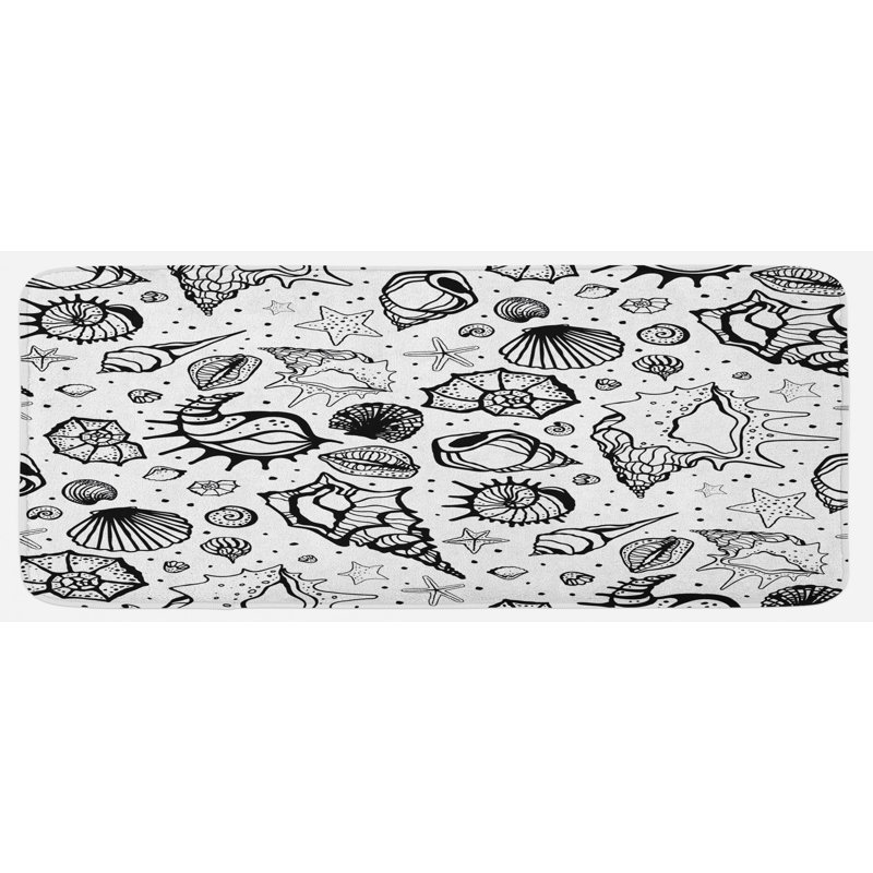 Coastal Synthetic Kitchen Mat