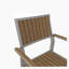 Chaises en bois de corail Cape avec ensemble repas (ensemble de 2)