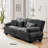Stoughton Modern 2-Seater Chenille Upholstered Boneless Sofa-109927913-132206237
