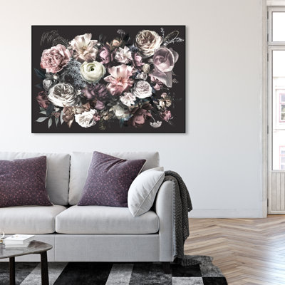 Elizabeth Elizabeth Flowers - Impression sur toile
