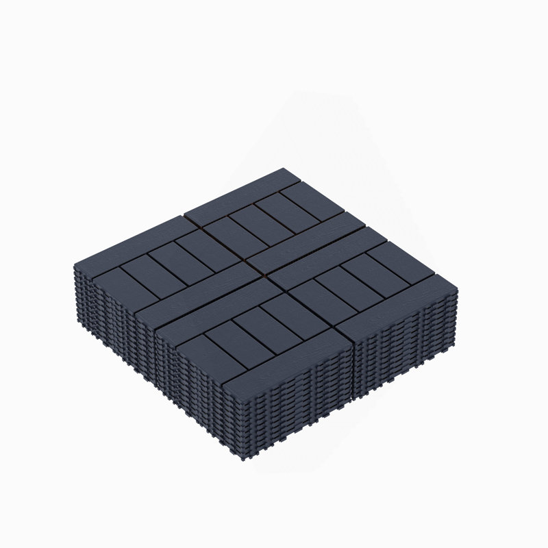 Carreaux de terrasse H 12 ", Gris