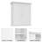 Double Door Bathroom Storage Cabinet-1739847560