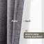 Paire de rideaux 100% occultant et isolant en polyester (ensemble de 2)-859284162-859284189
