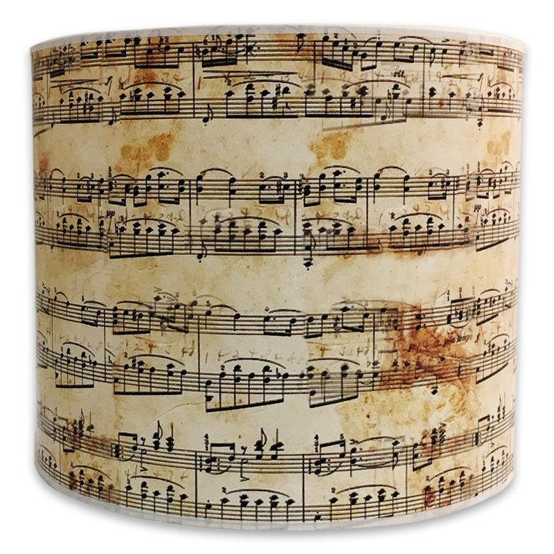 8'' H Paper Drum Lamp Shade