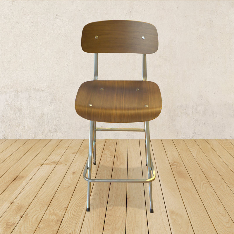 Counter Stool with Metal Frame