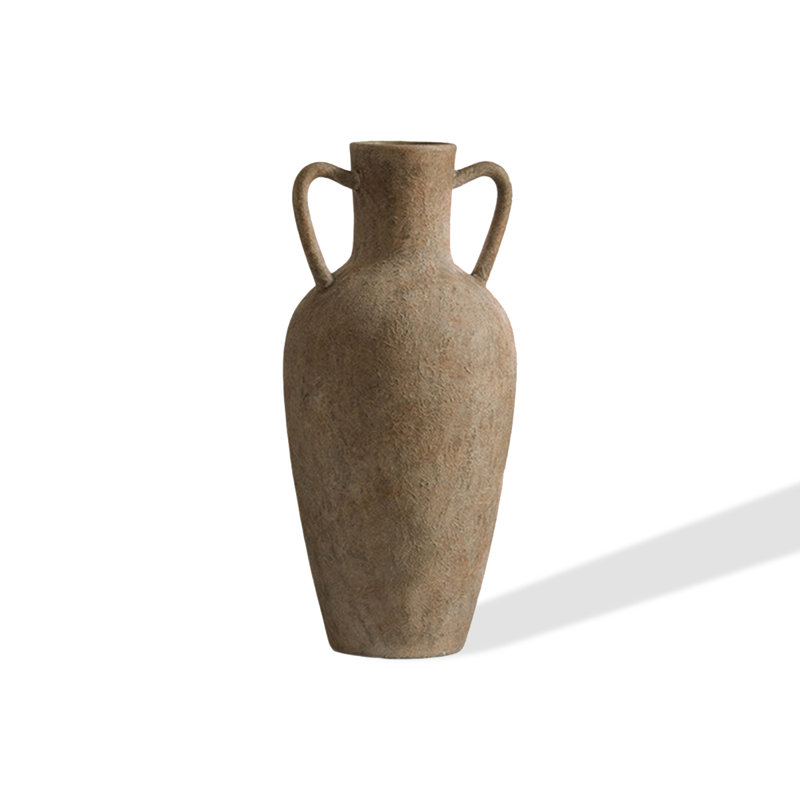 Vase en céramique Wabi Sabi Amphora, H 20,1 po x l 9,8 po x P 8,7 po, 1