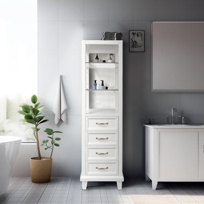 Freestanding Linen Cabinet
