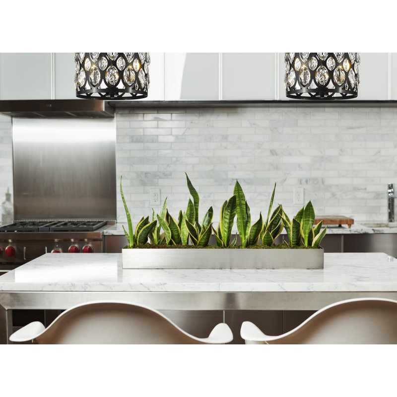 Delphina 3 - Light Dimmable Chandelier, Matte Black, 8.75" H x 11.25" W x 11.25" D