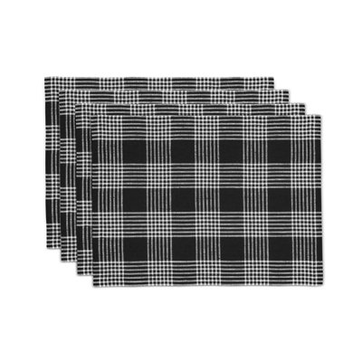 Glen Check - 100% Pure Linen Placemats