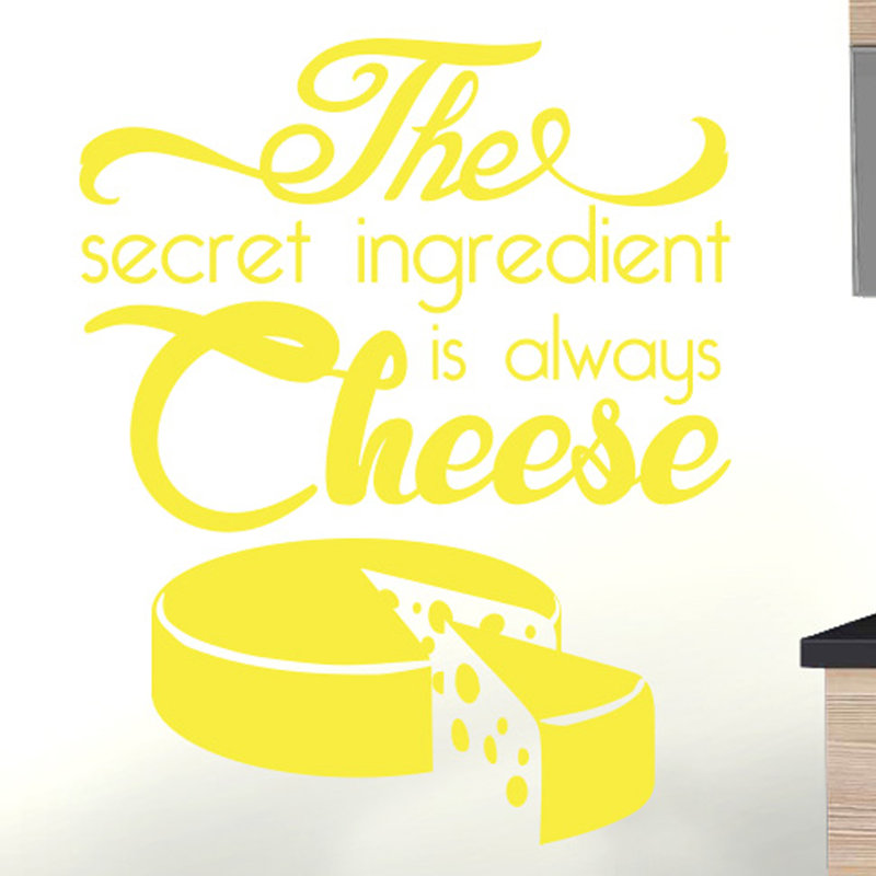 Wall Decal, Large, Bright Yellow
