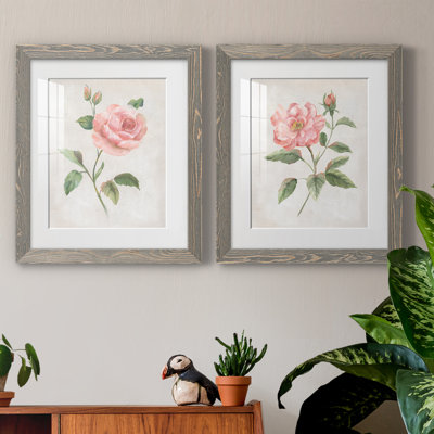 Grandiflora I - Ensemble de 2 peintures