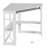 Lambrecht Corner Desk With Outlets & USB Ports, Triangle Computer Desk With Charging Station, Storage Shelf, Space Saving Writing Desk For Small Space-921511288