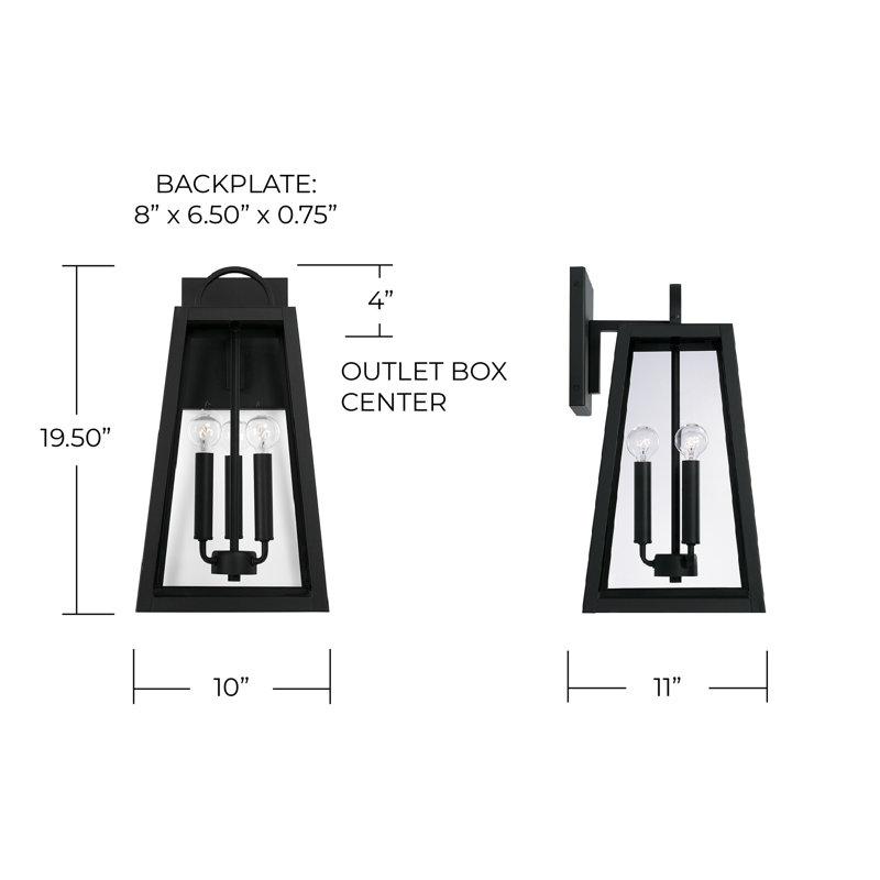 Wall Light, Black