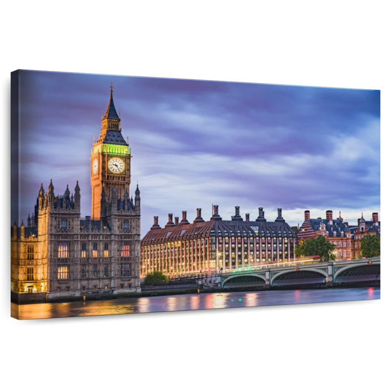 Westminster Twilight, 8" H x 12" W