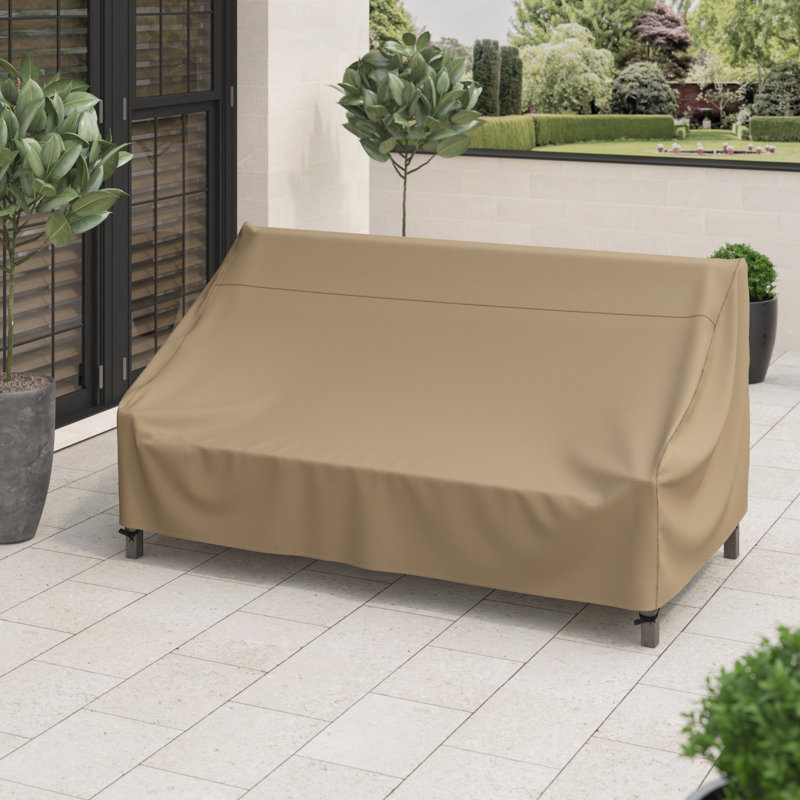 Essential All-Weather Outdoor Sofa Cover, 35" H x 79" W x 37" D