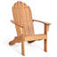 Chaise Adirondack en bois massif Aldershot-1780147861