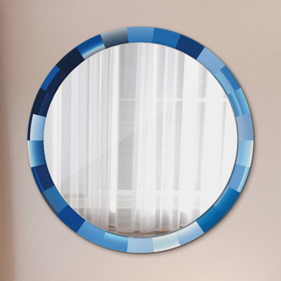 Huldar Glass Flat Wall Mirror