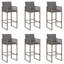 Ebern Designs Bar Set with Wicker/Rattan Frame