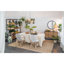 Tabouret de jardin en céramique 13 po x 13 po x 18 po, table d'appoint Jungle