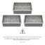 Grille d'évier en acier inoxydable, grille inférieure pour évier de cuisine