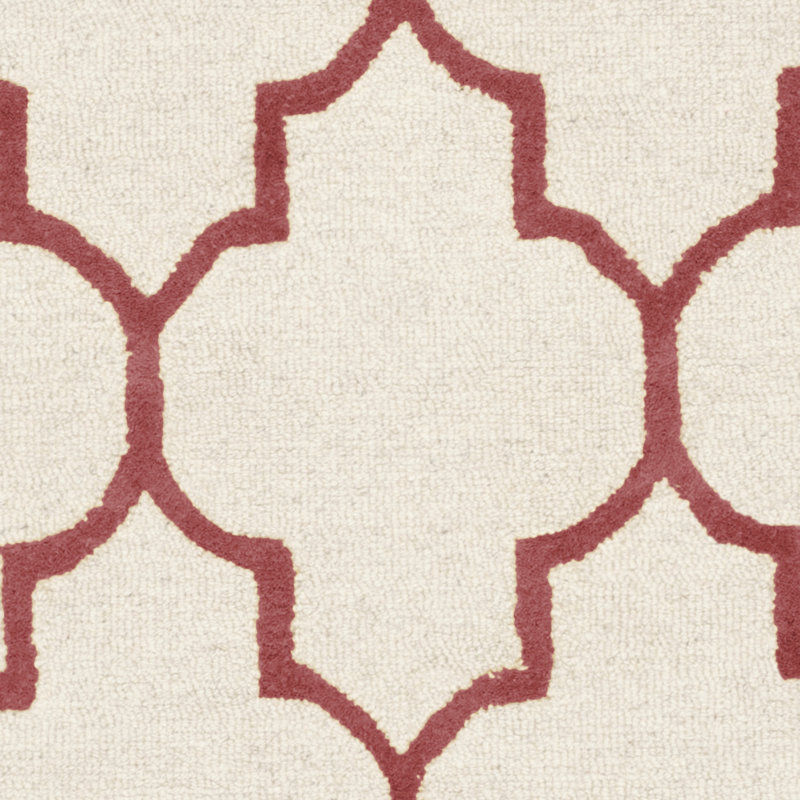 Martins Hand Tufted Wool Geometric Rug, Runner 2'6" x 8'