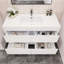 Azden 48" Wall-Mounted Single Bathroom Vanity Set-1896456295