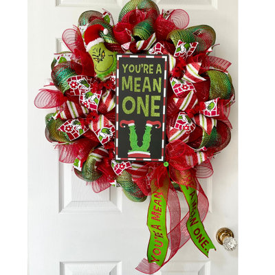 Guirlande de Noël verte à motif de guirlande de Noël