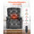 Power Lift Recliner Chair, Dual Motor, Large Electric Lift Chair with Heat and Massage for Elderly, Infinite Position Adjustment, Velvet Fabric, with Storage Pockets, Cup Holders, Dark Gray-212765580