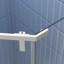 Porte de douche pivotante sans cadre avec verre trempé Neo-Angle-113150542