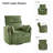 Myftar 38.5" W Power Swivel Recliner-129453160