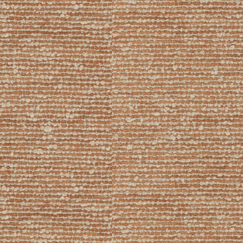 Chambery Textures Vanoise Cotton Blend Performance Fabric, Carrot