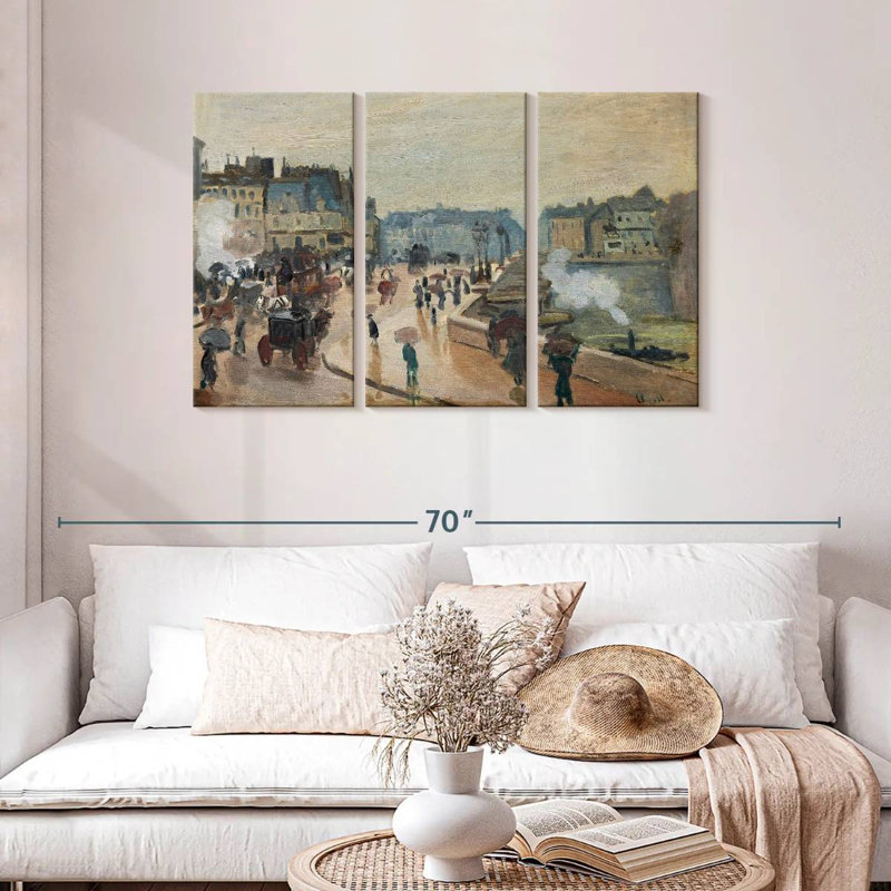 Sirci le Pont Neuf 1871, H 28 po x l 45 po