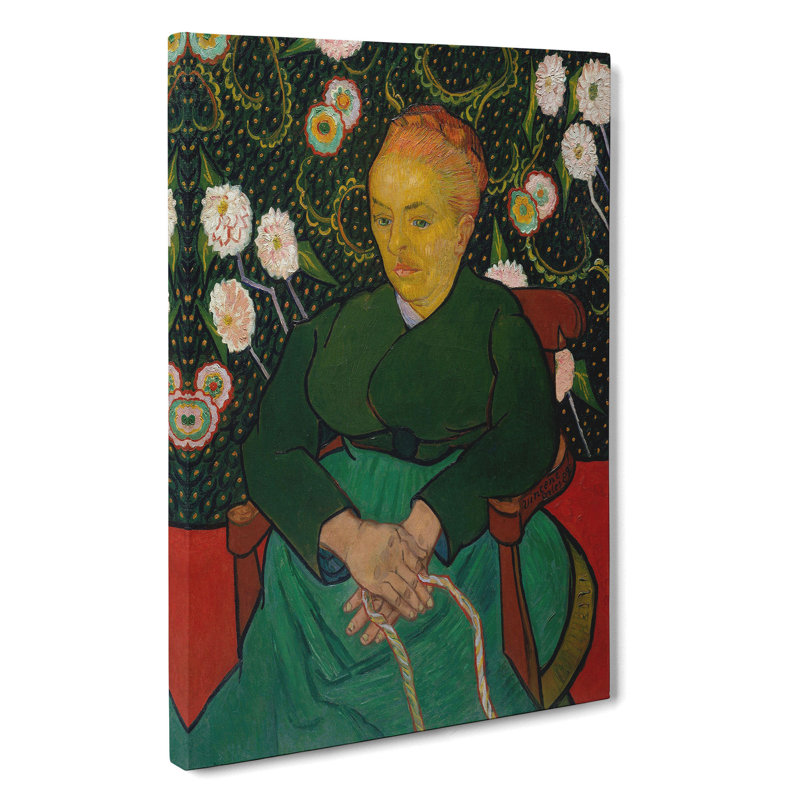 Seated Woman by Vincent Van Gogh - Wrapped Canvas, 76cm H x 50cm W x 3cm D