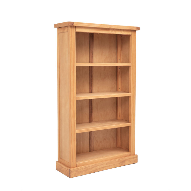 Middlebrook 120cm H Standard Bookcase, 120cm H x 70cm W x 25cm D, Light Wood