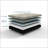 Mattresses 12" Soft Full Size, Gel-Infused Cooling, Low Motion Transfer, Removable Anti-Microbial Cover | Foam | Light Gray-654601619-654601710