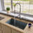 33'' L Single Bowl Granite Kitchen Sink-127870823