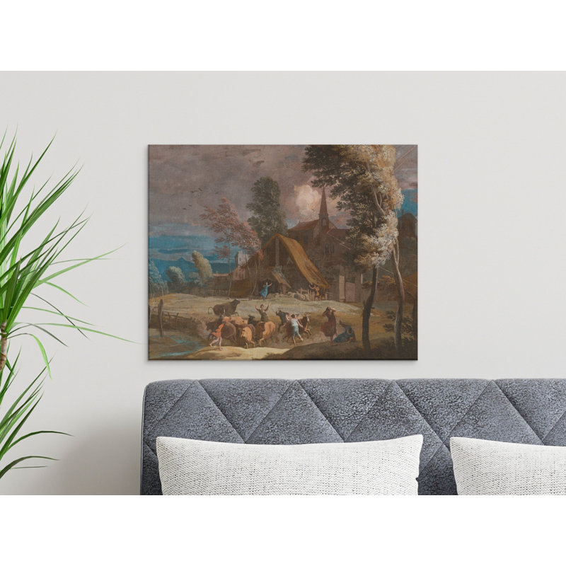 Hoppe Wrapped Canvas Print Set, 24x16