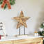 vidaXL Christmas Star Brown Solid Teak Wood-121073142
