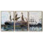 Ships in Harbor, 1873 - 3 pièces, reproduction sur toile-471010873-471010876