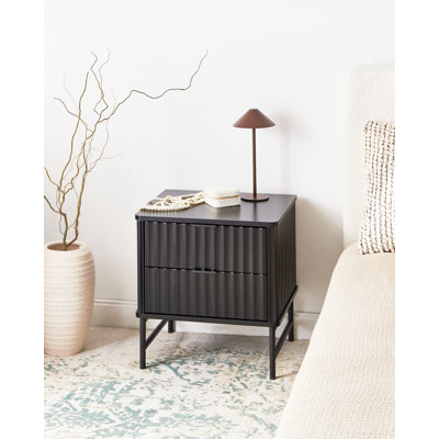 Demetrica 48cm W Bedside Table