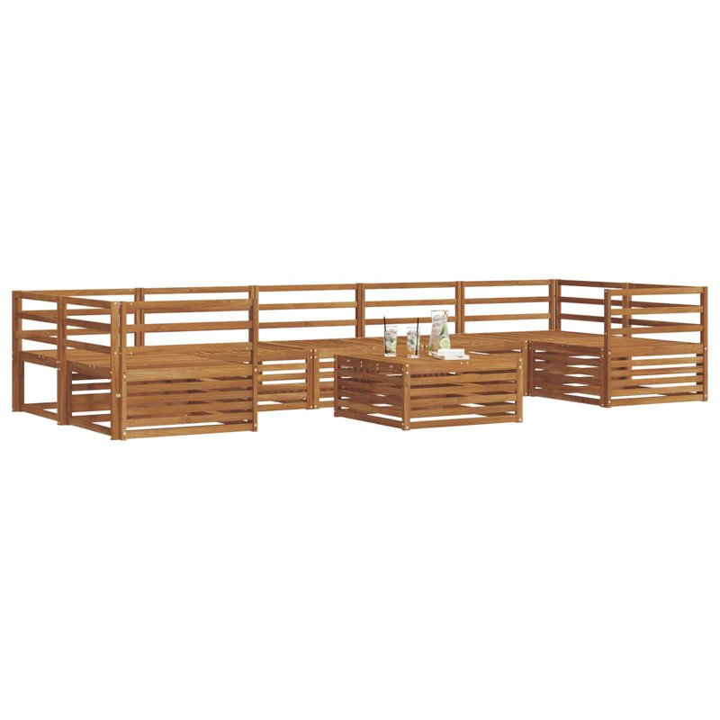 404cm Wide Patio Sectional Set