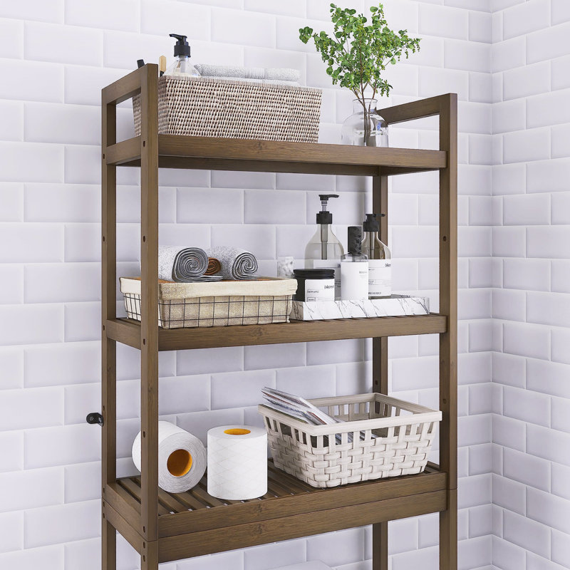 Barrero Over The Toilet Storage, Walnut