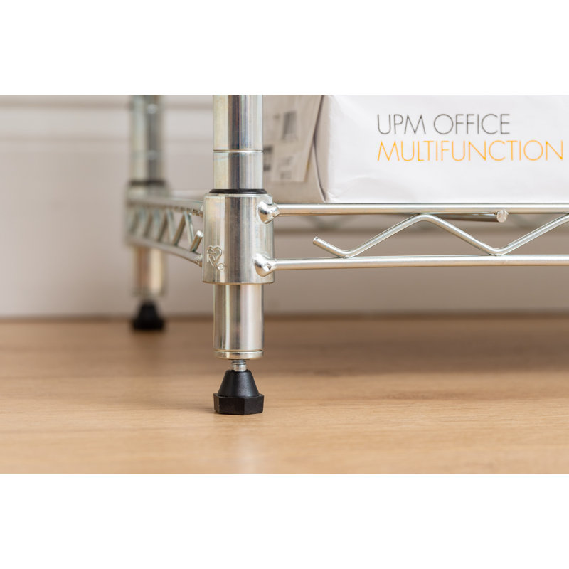 IRIS 24'' W Chrome Height -Adjustable Storage Rack