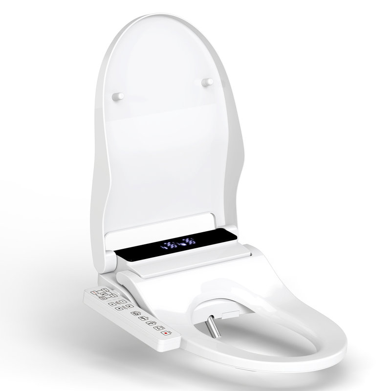 Smart Heated Toilet Seat With Self-cleaning Nozzle