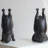 Resin Hippo Bookend - Decorative Book Holder For Bookshelf, Desk, Office & Home Decor（Set Of 2）-1547014564