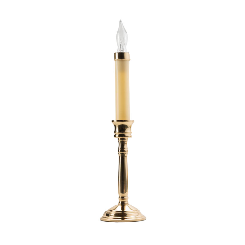 Unscented Flameless Candle with Metal Holder