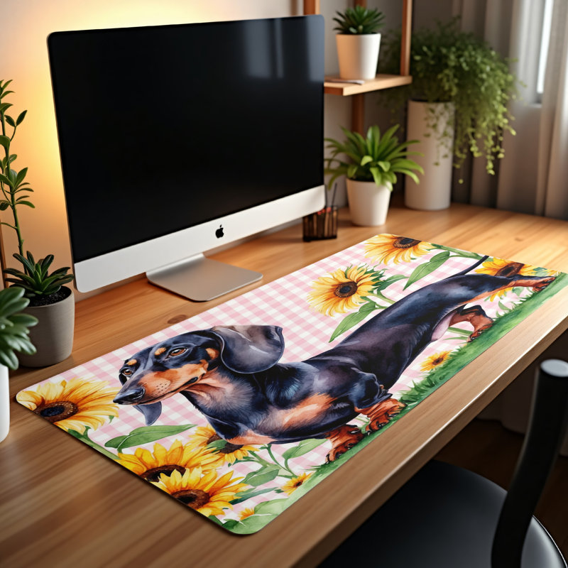 Polyester Desk Pad, 23.6x13.8